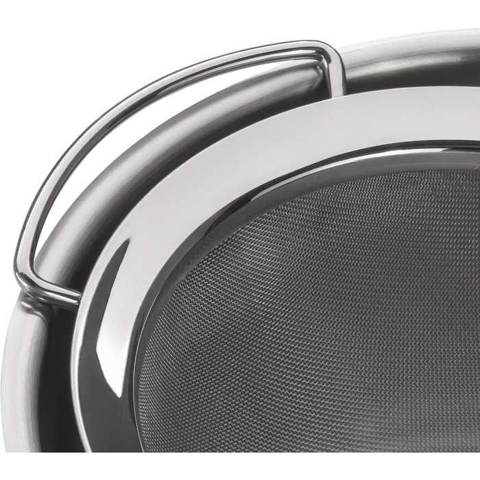 Кухонне сито WMF Profi Plus 12 см, з дротяною сіткою, з нержавіючої сталі Cromargan, частково матове, можна мити в посудомийній машині