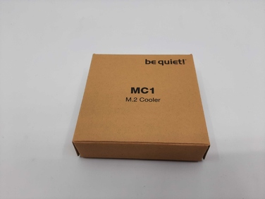 Радіатор be quiet! MC1 для SSD M.2 2280, алюміній, чорний