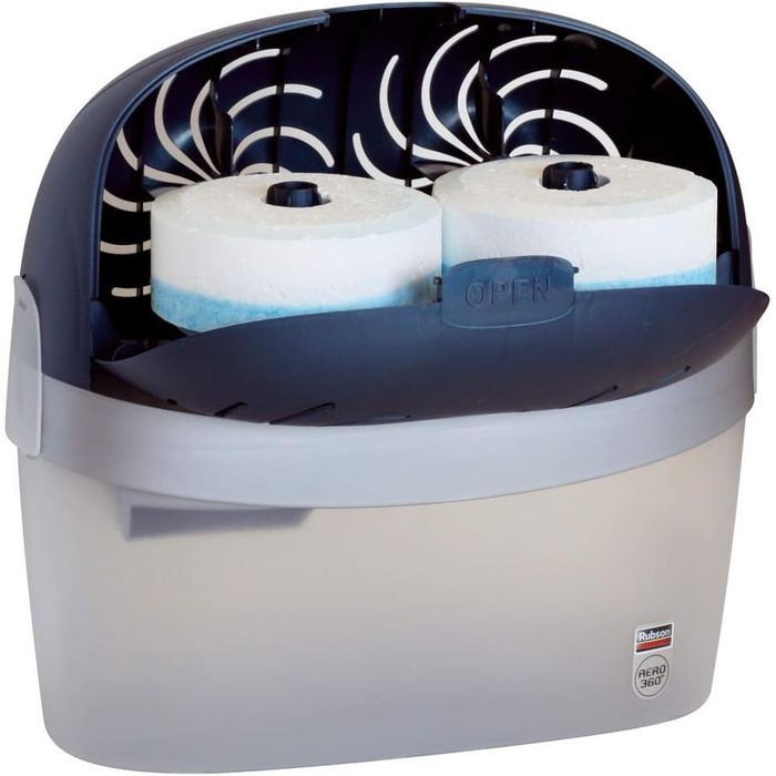 Rubson AERO 360° Dehumidifier 40 m² White Automatic 360-Degree Air Circulation + 4 Refill Packs