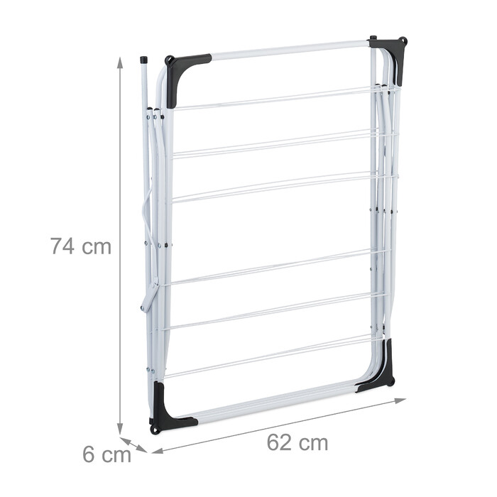 Relaxdays Folding Clothes Drying Rack