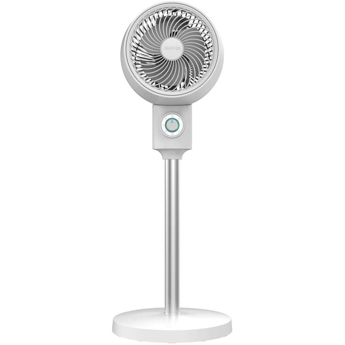 Вентилятор підлоговий Cecotec EnergySilence 1000 Cyclone Smart, 60 Вт, діаметр 9 дюймів, 3 швидкості, 3 режими, таймер 7 годин, сенсорне керування, автоматичне гойдання