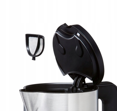 Електричний чайник Bosch TWK8613P, 2400 Вт, 1,5 л, чорний