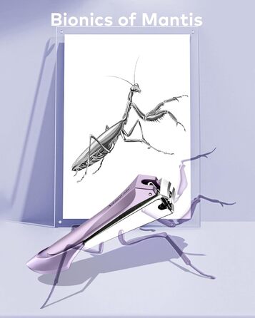 Професійний набір для манікюру MR.GREEN: кусачки для нігтів з пилкою, для жінок, чоловіків, дітей та літніх людей, фіолетовий колір, подарункова упаковка