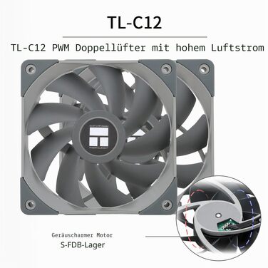 Кулер для процесора Thermalright Peerless Assassin 120 (PA 120), 6 теплових трубок, 2 вентилятори 120мм PWM TL-C12, AGHP, для AMD AM4/AM5, Intel LGA 1700/1200/115x/2011