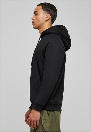 Чоловічий базовий худі Urban Classics з капюшоном, чорний, розмір 3XL