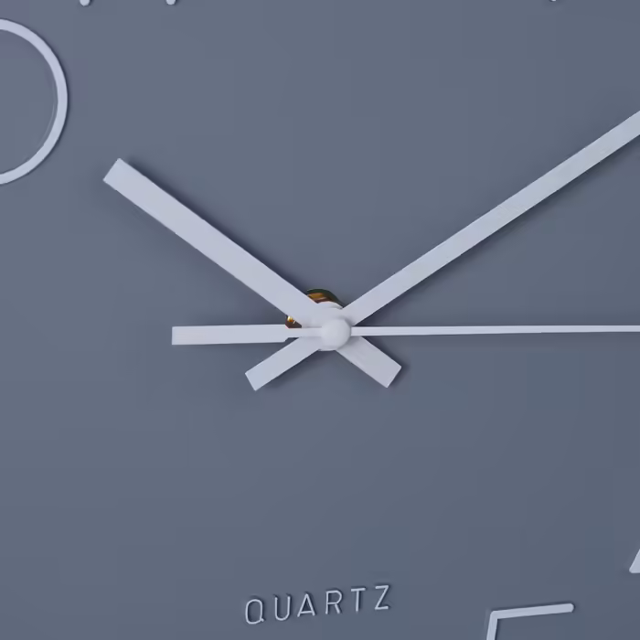 Relaxdays Modern Wall Clock
