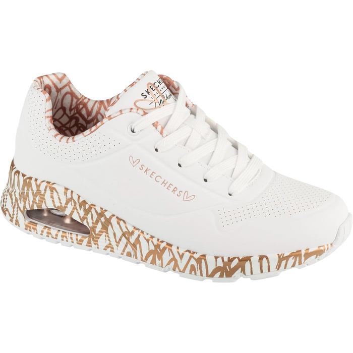 Дитячі кросівки Skechers 155506 (35.5 EU) - білі, з рожевим декором