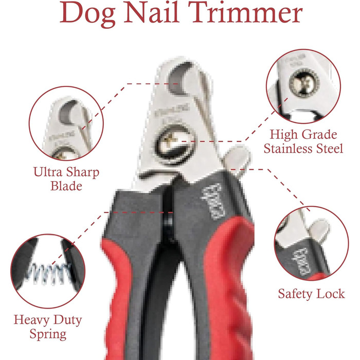 Професійна машинка для стрижки тварин Epic Nr.1, середній/великий розмір ML, для собак та котів