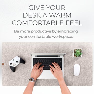 Підкладка на стіл повстяна Steinhafer – захист від подряпин, офісна, для дому