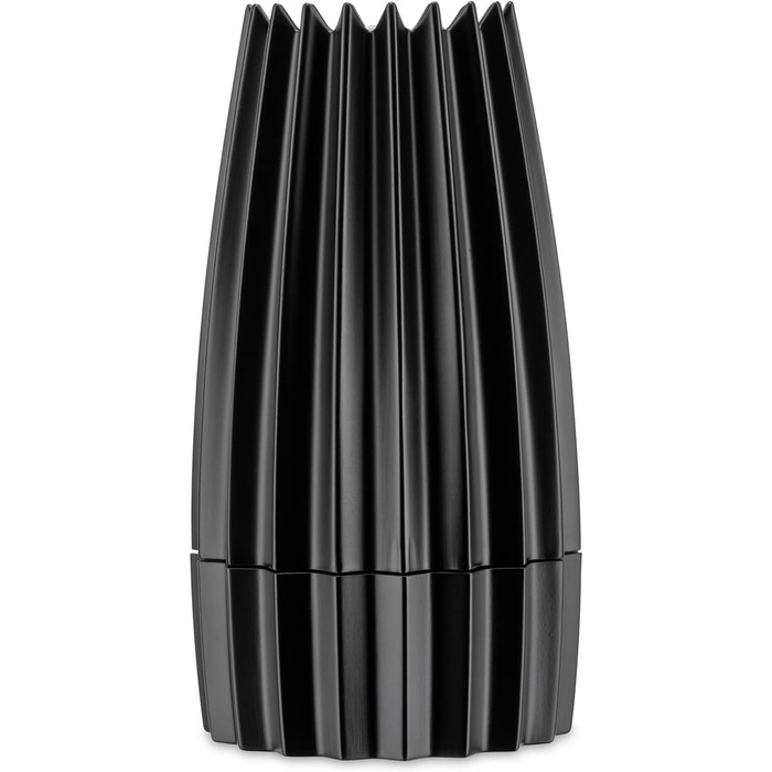 Млин для солі, перцю та спецій Alessi WAL03 B, литий алюміній, чорний, 7,5x7,5x14,2 см