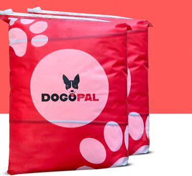 DOGOPAL Raincoat for Dogs with Integrated Harness – Waterproof Dog Raincoat, Windproof Dog Coat, Reflective Rain Jacket for Small & Large Dogs, High Visibility (Gray, #3)