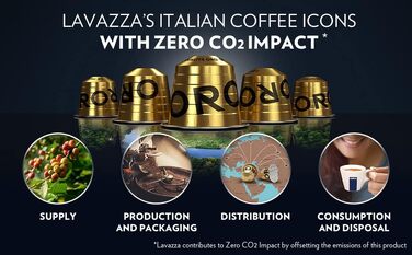 Кава в капсулах Lavazza Qualità Oro Espresso для Nespresso Original, 10 шт. x 2 упаковки (алюміній)
