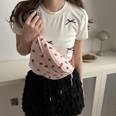 Жіноча поясна сумка з корду, через плече, регульований ремінь, модна, спортивна, для відпочинку, зелена, кросбоді для жінок та чоловіків