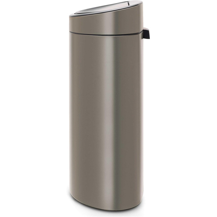 Відро для сортування сміття Brabantia з сенсорною кришкою, 2 відра (10л / 23л), Бежеве, 33 літри, Platinum