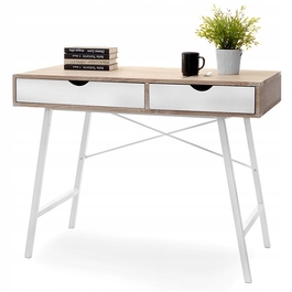 Прямокутний письмовий стіл Mebel-Partner Falun, 100 x 48 x 78 см, дуб сонома