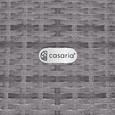 Круглий стіл Casaria з ротанга, 60 x 60 x 73 см