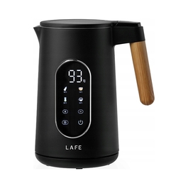 Електричний чайник Lafe KettleX Pro, 2200 Вт, 1,7 л, чорний
