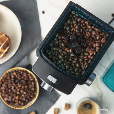 Cecotec SteelMill 2000 Electric Coffee Grinder. Stainless steel, flat burrs, 17 settings, 250g capacity, 2-12 cups