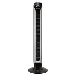 Вентилятор Rowenta Eole Infinite VU6620: тихий, потужний, з пультом керування, 3 швидкості, таймер, чорний