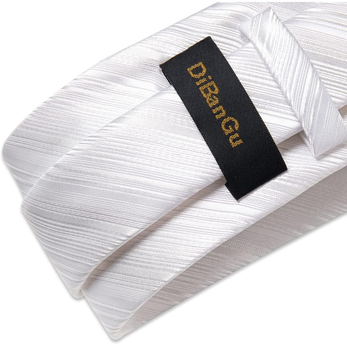 Мужской шелковый галстук и платок в нагрудный карман DiBanGu - набор для торжественных мероприятий