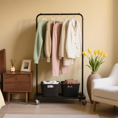 Набір вішалок для штанів Stormix 24 шт. з кліпсами, 42 см, рожево-золоті гачки, для штанів, спідниць, суконь, курток, пальто