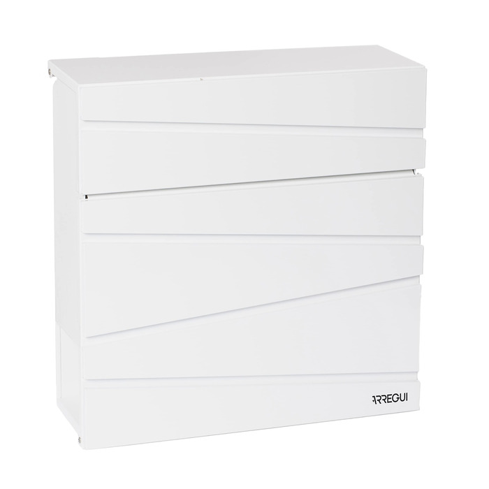 Поштовий ящик ARREGUI Armor E6905 антрацит, сталь, для газет, DIN A4, настінний, з захисним клапаном