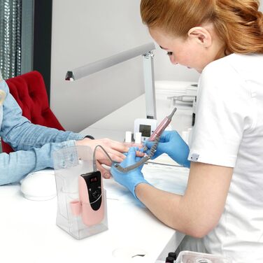 Професійний набір для манікюру та педикюру Madenia Nagelfräser Professional з акумулятором, 35000 об/хв, 11 насадок, JF-801