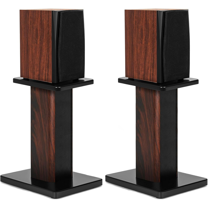 Підставка для акустики 40 см (16 дюймів) з дерева - міцна підставка Hi-Fi для домашнього кіно, універсальна для полиць з пісочною засипкою (2 шт.)