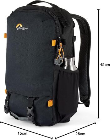 Рюкзак для камери Lowepro Trekker Lite BP 250, чорний, з відділенням для беззеркальної камери та аксесуарами