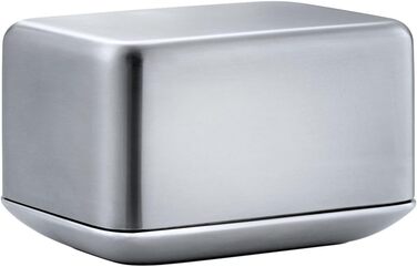 Маслянка Blomus BASIC з матової нержавіючої сталі, 125 г, срібляста