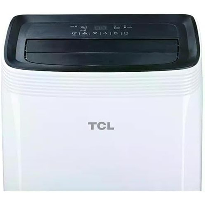 Кондиціонер TCL 9000 BTU (2,6 кВт) TAC-09CPB/NZB 3-в-1, з таймером, режимом сну, для вітальні, офісу, спальні, з функцією осушувача, з пультом керування, з випускним шлангом
