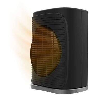 Теплова гармата Cecotec ReadyWarm 2070 Max Force, 2000 Вт, 3 режими роботи (охолодження/тепло/жар), 2 рівні потужності, автоматичне вимкнення, чорно-білий