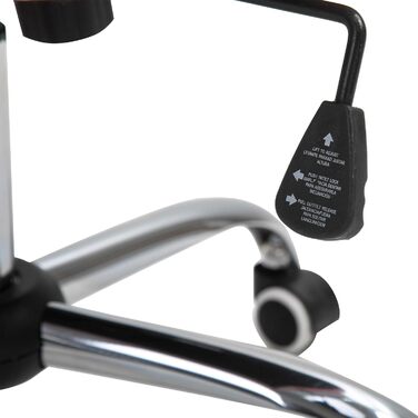 Крісло Vinsetto для дому та офісу: регульоване, обертове, рожеве, з штучної шкіри (до 120 кг)