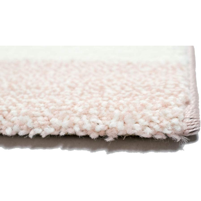 Dreamy Rug Children's Rug Hearts Children's Room Rug Girl in Pink, Purple, Green Size 80x150 cm