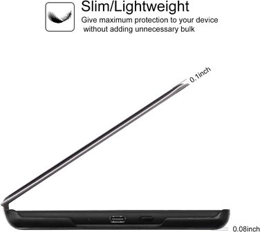 Чохол для Kindle 6' (11-го покоління) 2024/2022 (C2V2L3) з PU шкіри, Smart Cover з авто-вимиканням, Löwenzahn (Mondfinsternis)