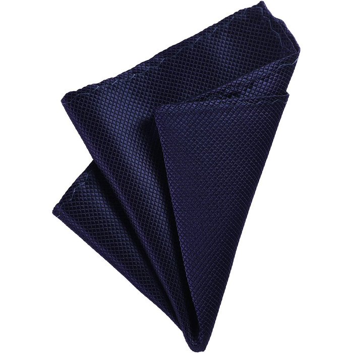 Метелик чоловічий DonDon та нагрудна хустка (темно-синій) - регульований розмір