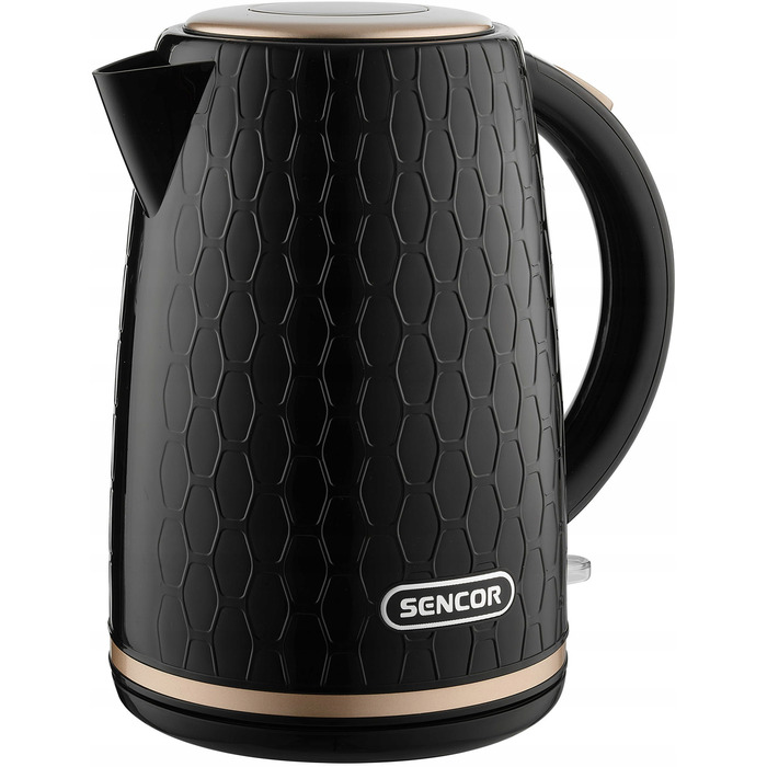 Електричний чайник Sencor SWK 7201BK, 2200 Вт, 1,7 л, чорний
