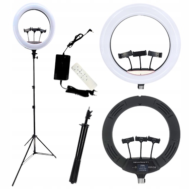 Кільцева лампа Pixel LED 200 Вт, 45 см, з пультом керування та штативом 200 см