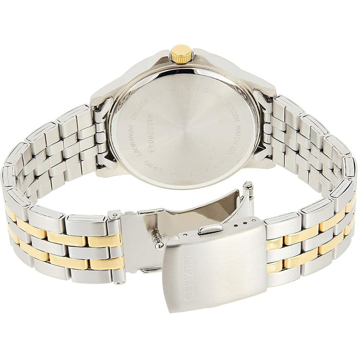 Чоловічий годинник Citizen з кварцовим механізмом на сталевому браслеті (сріблястий)