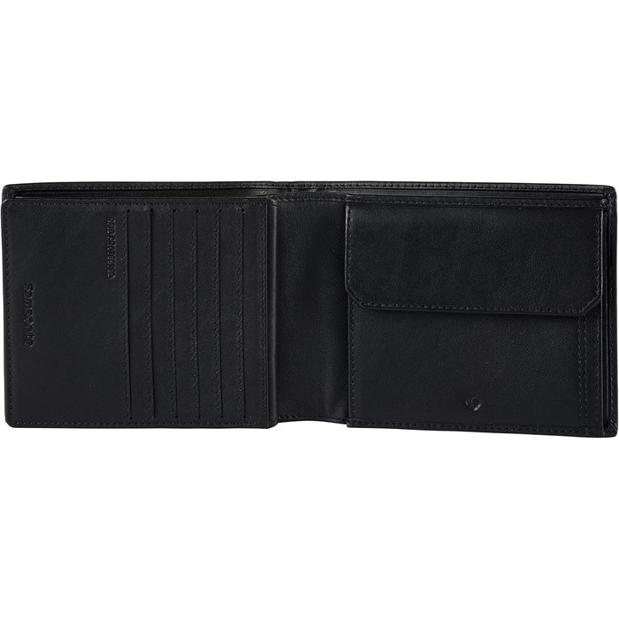 Samsonite Attack 2 SLG - Wallet, 12.8 cm, Black (Black)