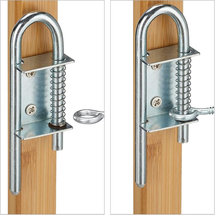 Захисне ґратка для собак Reaxdays: перегородка для дверей та сходів, розсувна, до 116,5 см, 82,5 см висота, натуральне дерево (XL)