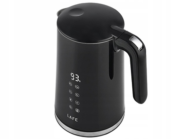 Електричний чайник Lafe Digital Double Wall, 2200 Вт, 1,7 л, чорний
