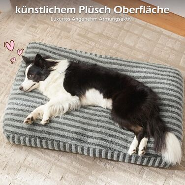 Крісло-ліжко для собак середніх порід, м'яке, знімне, антиковзаюче, 74x53x8 см, сіре