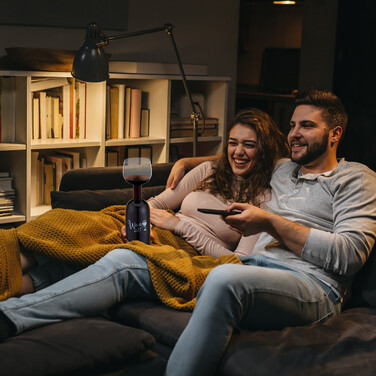 Скляна пляшка для вина Relaxdays, 750 мл