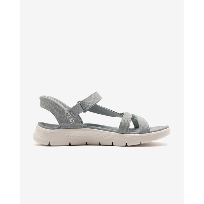 Сандалі жіночі Skechers Go Walk Flex Illuminate Hands Free Slip-ins сірі (39 EU)