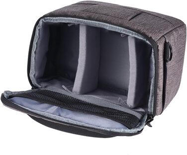 Сумка для камери Andoer: для Canon, Nikon, Sony, Fujifilm, Olympus, Panasonic (1 камера + 2 об'єктиви + аксесуари)