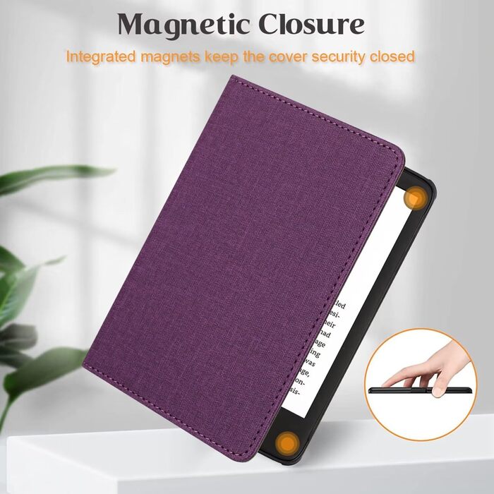 Чохол для Kindle Paperwhite 5/6/7/12 (2012-2024) MOKASE з підставкою, петлею та кишенькою, Pine Green