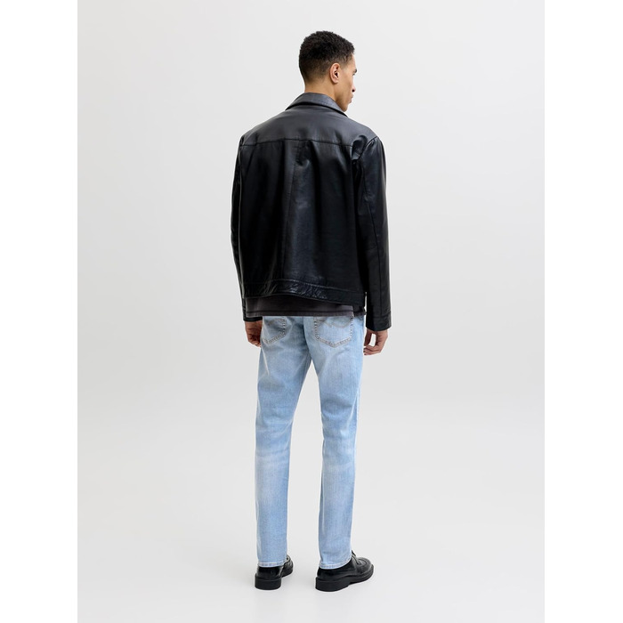 Джинси чоловічі JACK & JONES Slim Fit JJIGLENN Original SQ 330 NOOS сині, розмір 32W/32L