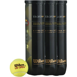 Wilson US Open Tennis Balls - 36 Cans (144 Balls)