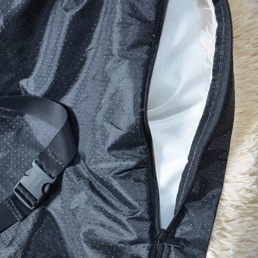 Автокрісло для собак SWZEC Pelzbarn, бежеве, розмір M (72x60 см)